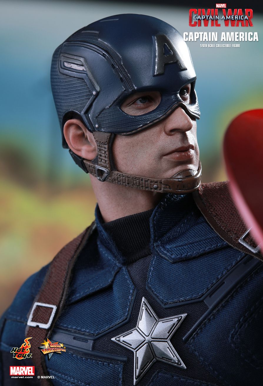 JualHotToys.com Toko JUAL HOT TOYS Captain America Civil War MMS350 1/6 Movie Action Figure Harga Murah - MISB Produk Distributor Resmi Jakarta Indonesia