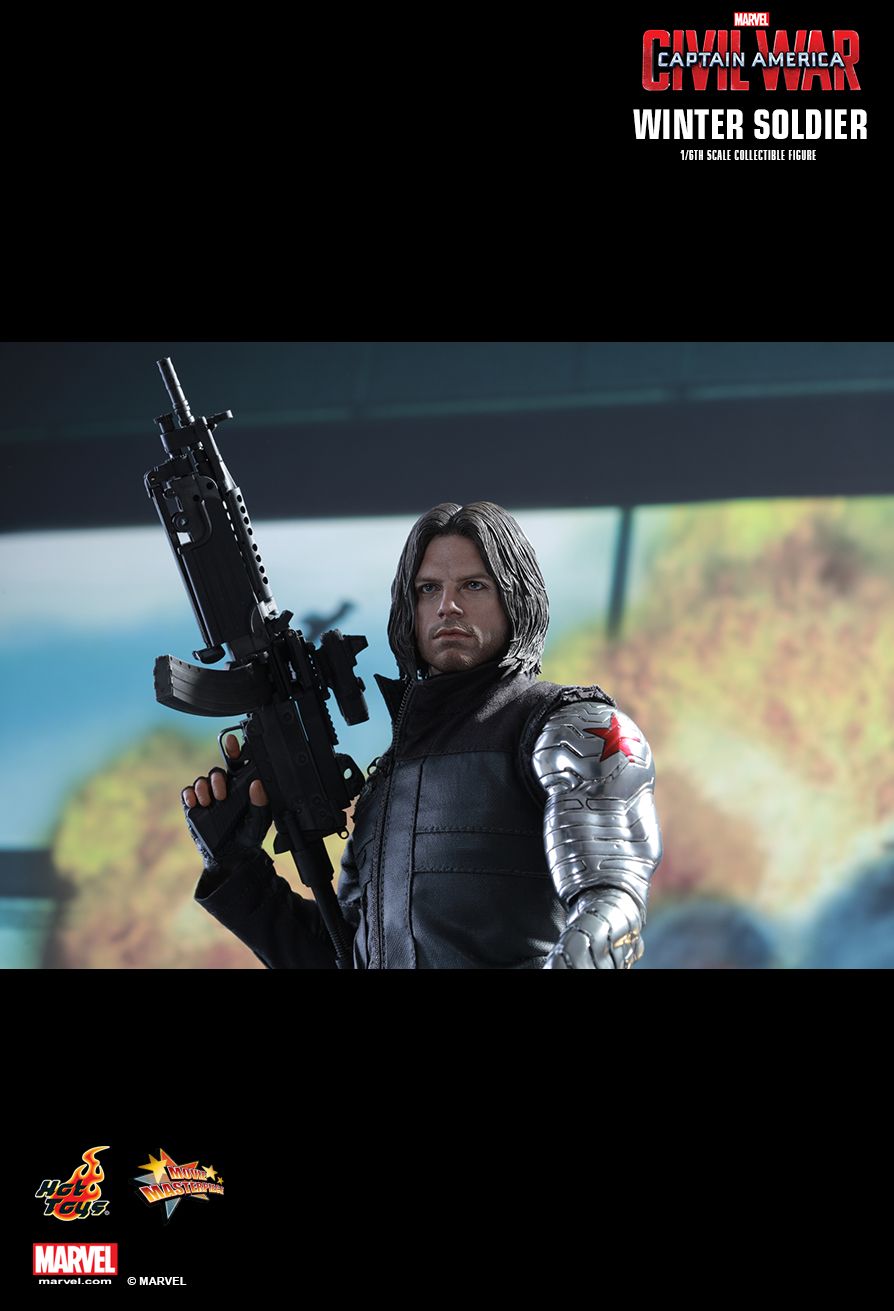 JualHotToys.com Toko JUAL HOT TOYS Winter Soldier Civil War MMS351 1/6 Movie Action Figure Harga Murah - MISB Produk Distributor Resmi Jakarta Indonesia