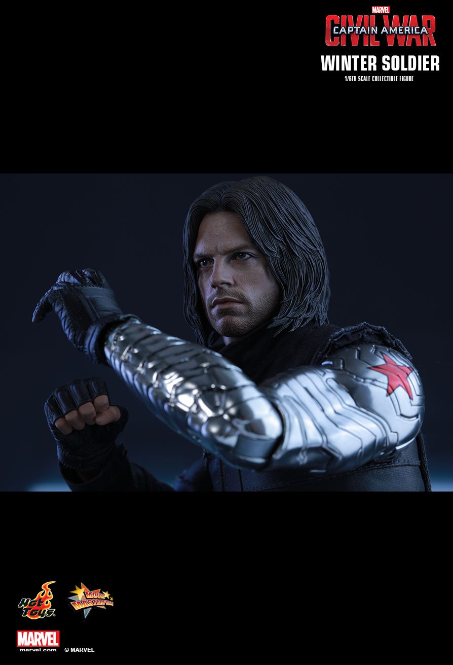 JualHotToys.com Toko JUAL HOT TOYS Winter Soldier Civil War MMS351 1/6 Movie Action Figure Harga Murah - MISB Produk Distributor Resmi Jakarta Indonesia
