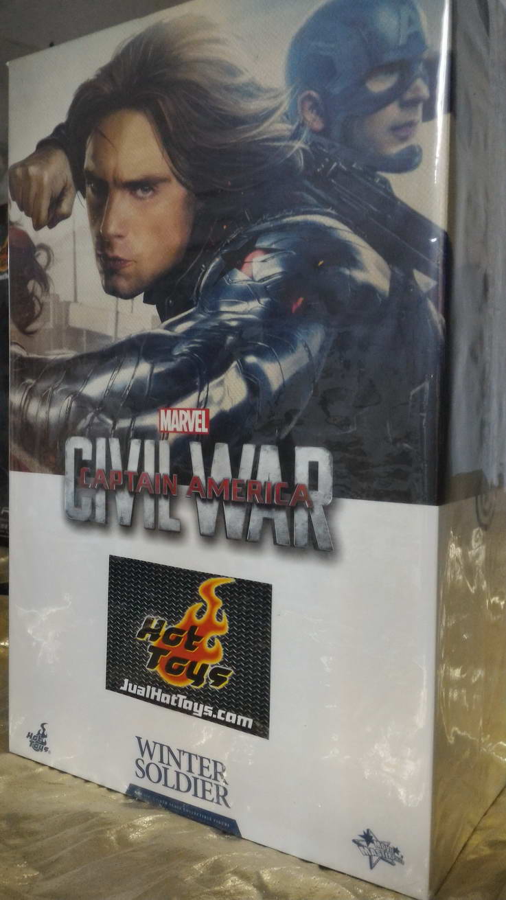 JualHotToys.com Toko JUAL HOT TOYS Winter Soldier Civil War MMS351 1/6 Movie Action Figure Harga Murah - MISB Produk Distributor Resmi Jakarta Indonesia