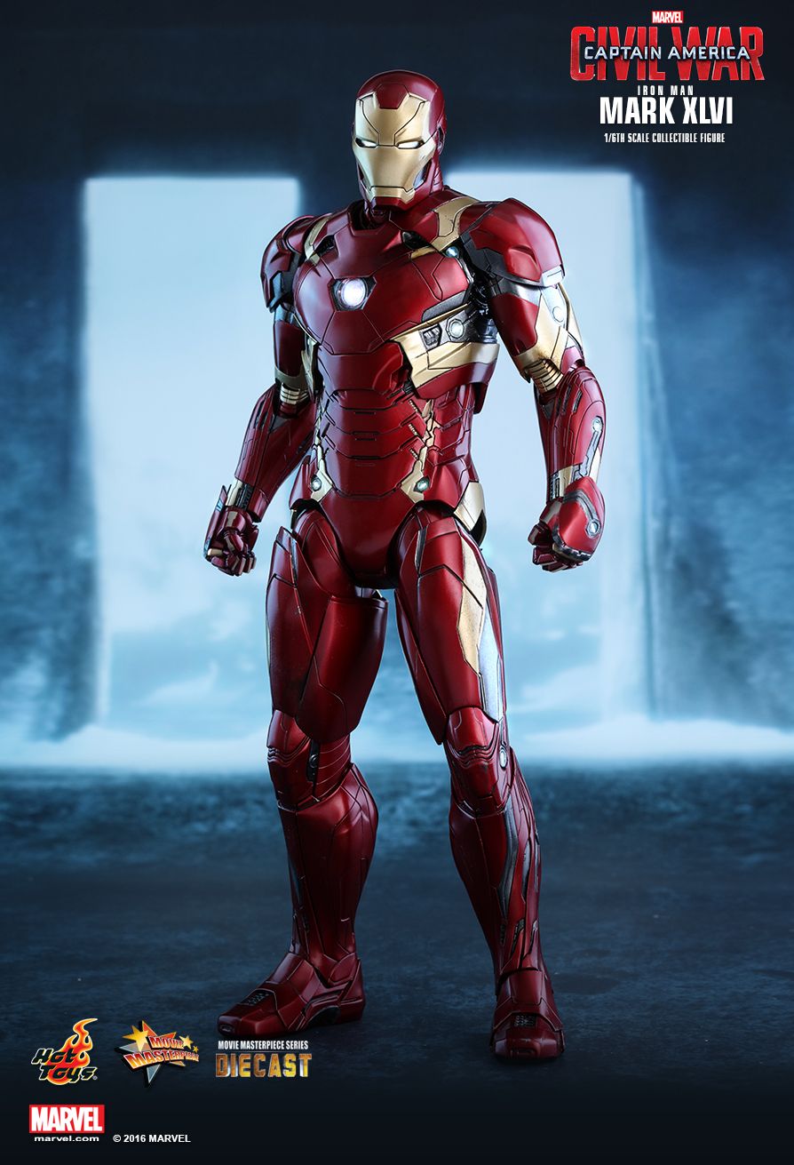 JualHotToys.com Toko JUAL HOT TOYS Iron Man Mark XLVI 46 Diecast MMS353D16 1/6 Movie Action Figure Harga Murah - MISB Produk Distributor Resmi Jakarta Indonesia