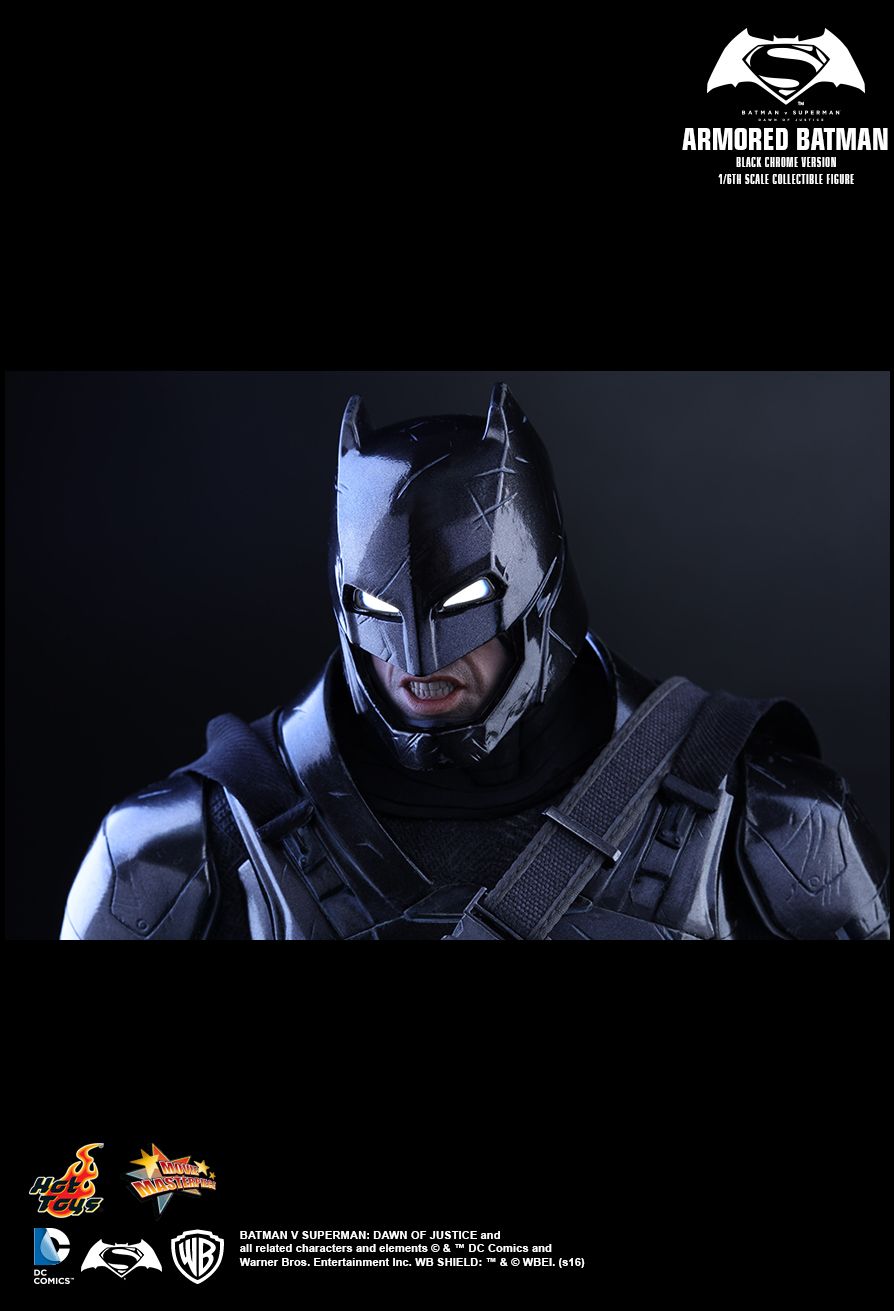 JualHotToys.com Toko JUAL HOT TOYS Armored Batman BVS Black Chrome MMS356 1/6 Movie Action Figure Harga Murah - MISB Produk Distributor Resmi Jakarta Indonesia
