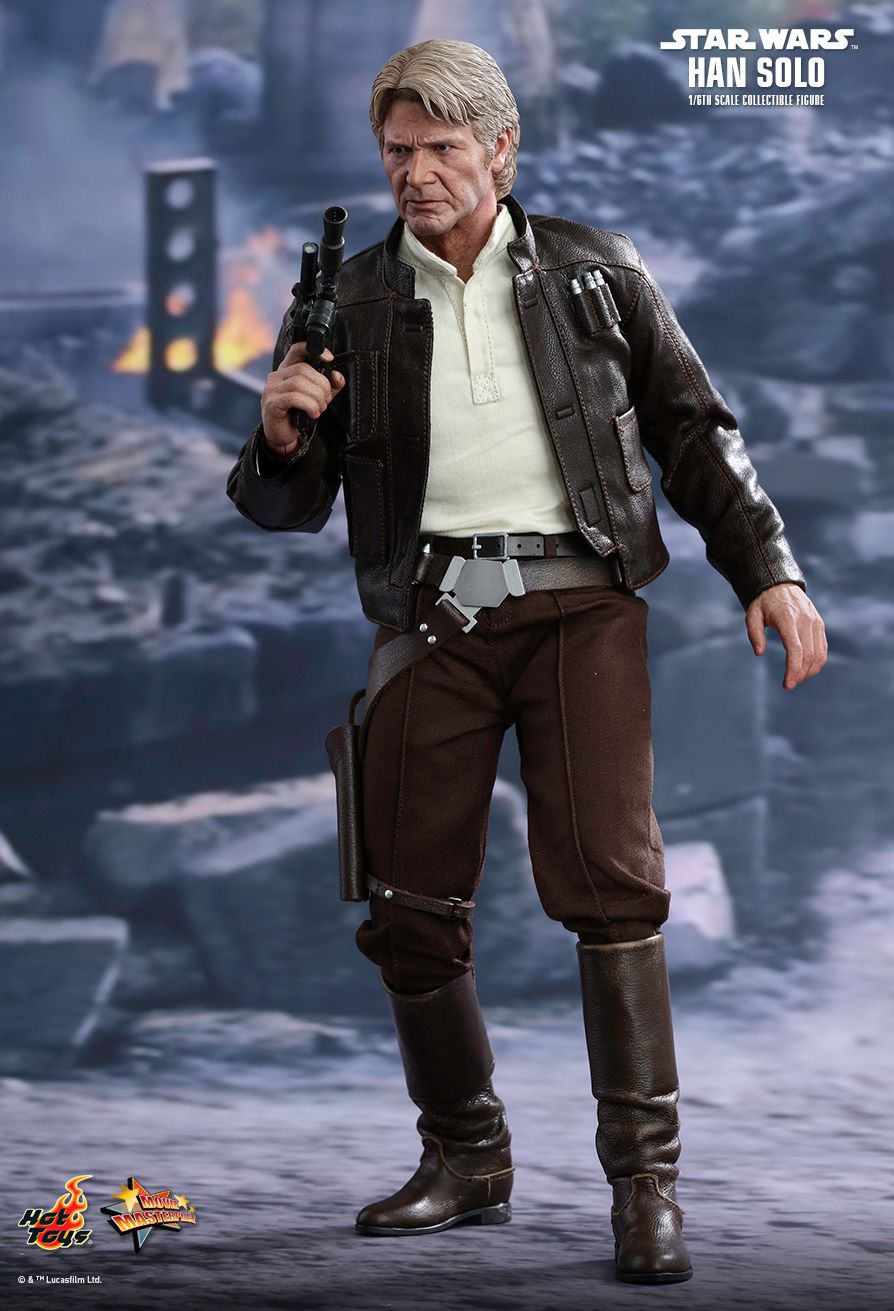 JualHotToys.com Toko JUAL HOT TOYS Han Solo The Force Awakens MMS374 1/6 Movie Action Figure Harga Murah - MISB Produk Distributor Resmi Jakarta Indonesia
