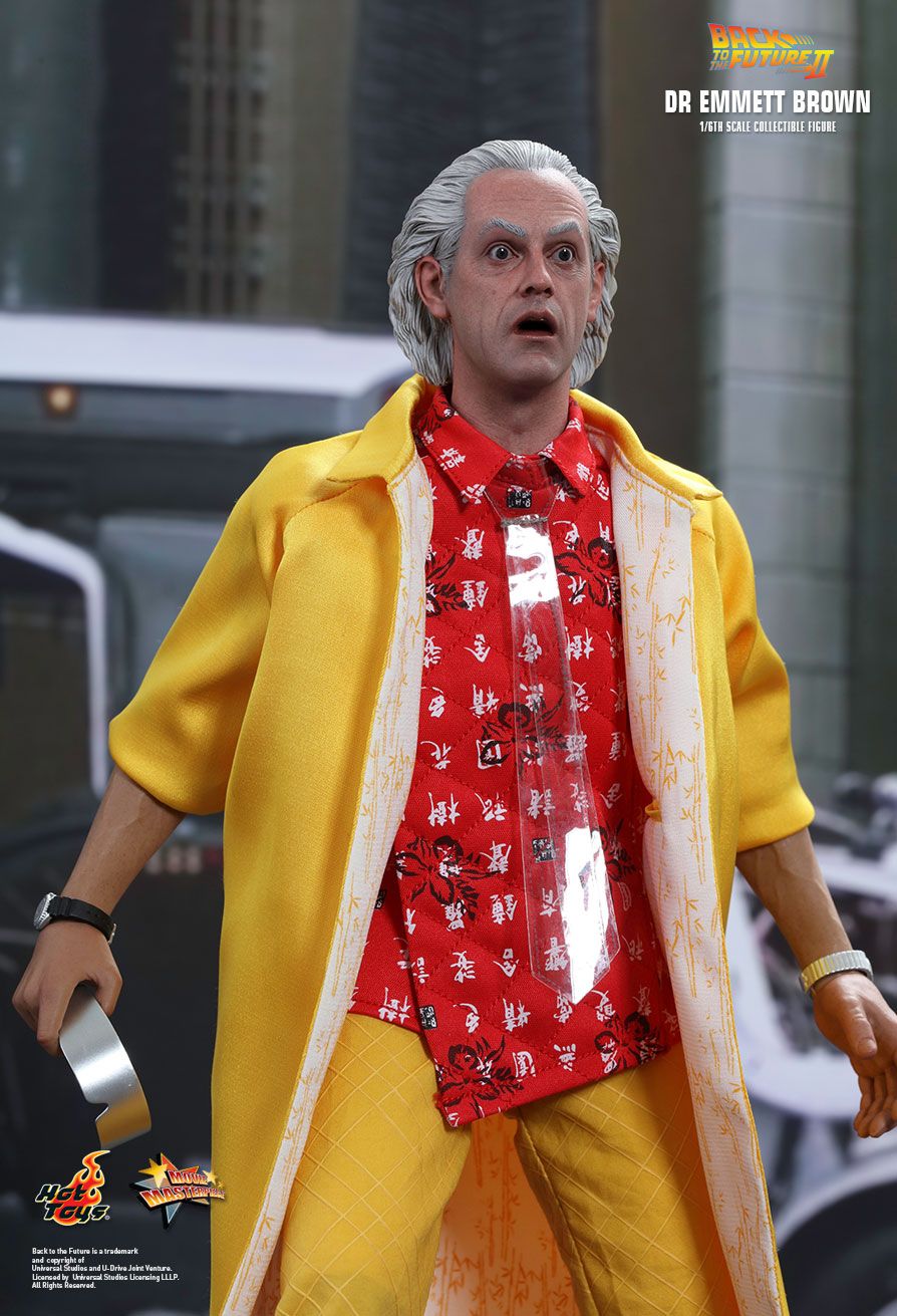 JualHotToys.com Toko JUAL HOT TOYS Dr. Emmett Brown Back To The Future MMS380 1/6 Movie Action Figure Harga Murah - MISB Produk Distributor Resmi Jakarta Indonesia