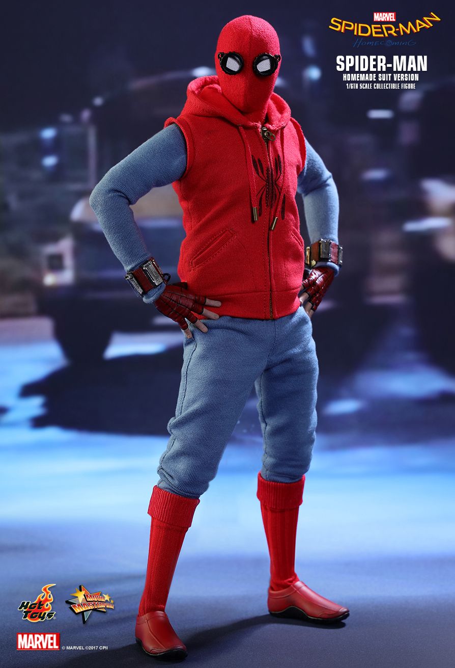JualHotToys.com Toko JUAL HOT TOYS Spiderman Homemade Suit Version MMS414 1/6 Movie Action Figure Harga Murah - MISB Produk Distributor Resmi Jakarta Indonesia
