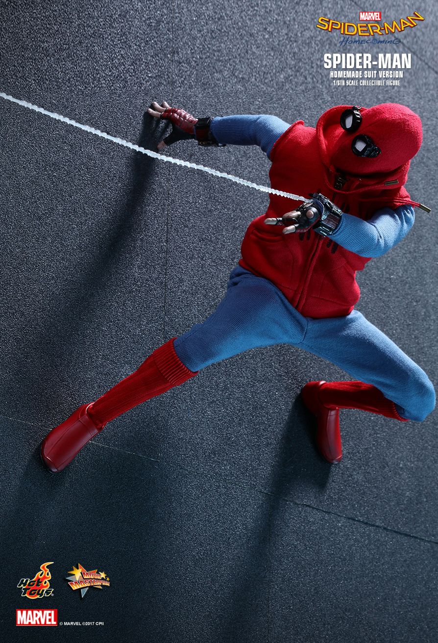 JualHotToys.com Toko JUAL HOT TOYS Spiderman Homemade Suit Version MMS414 1/6 Movie Action Figure Harga Murah - MISB Produk Distributor Resmi Jakarta Indonesia