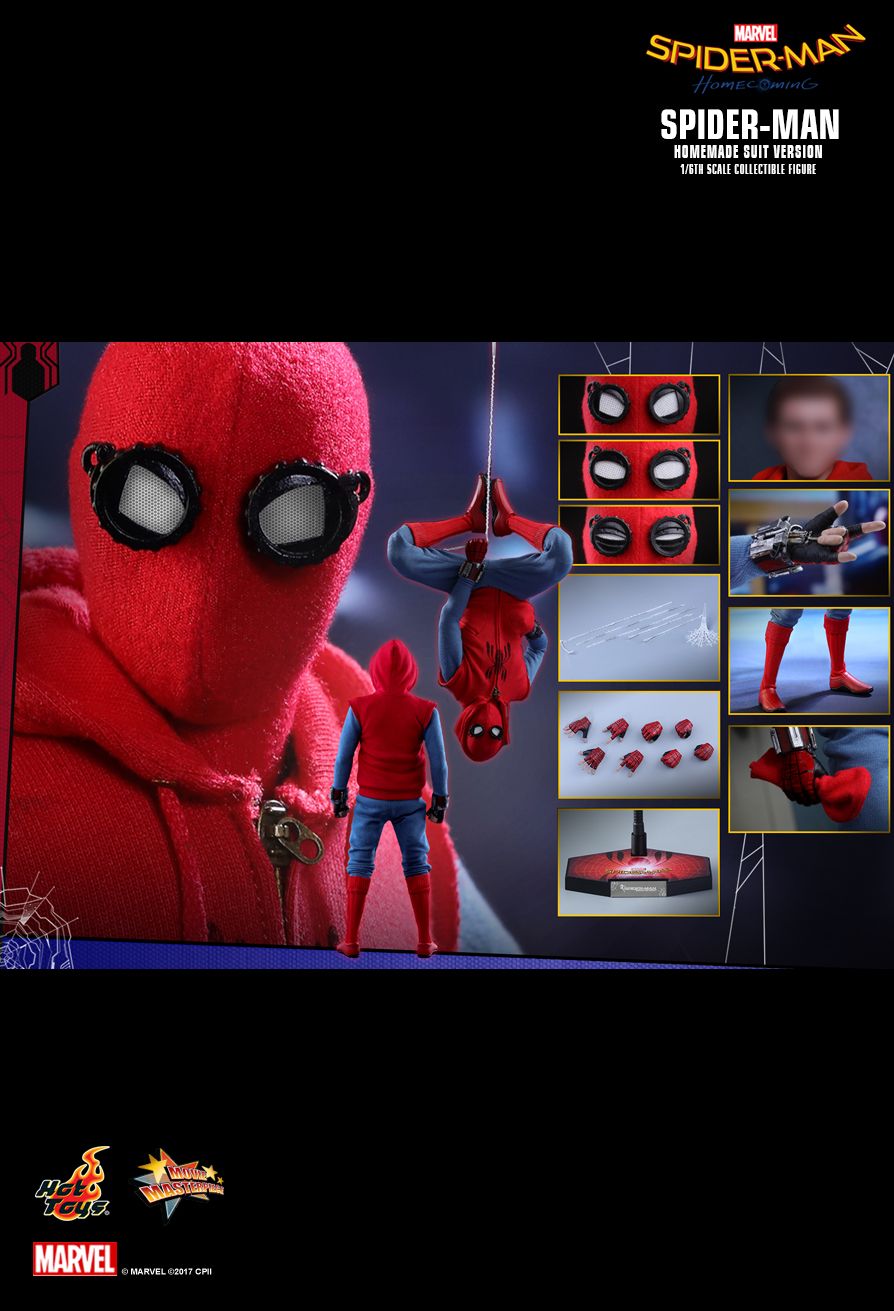 JualHotToys.com Toko JUAL HOT TOYS Spiderman Homemade Suit Version MMS414 1/6 Movie Action Figure Harga Murah - MISB Produk Distributor Resmi Jakarta Indonesia
