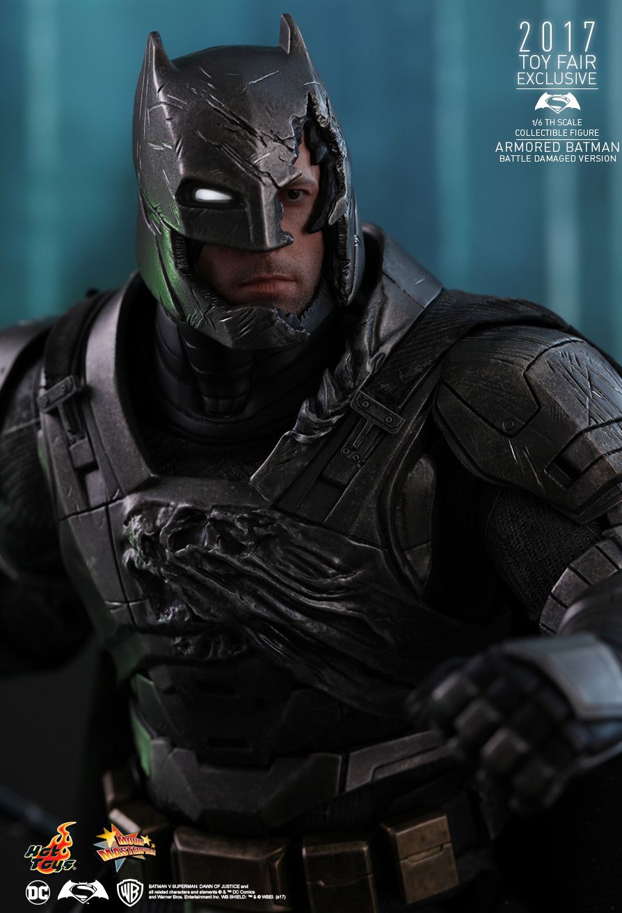 JualHotToys.com Toko JUAL HOT TOYS Armored Batman Battle Damaged BVS MMS417 1/6 Movie Action Figure Harga Murah - MISB Produk Distributor Resmi Jakarta Indonesia