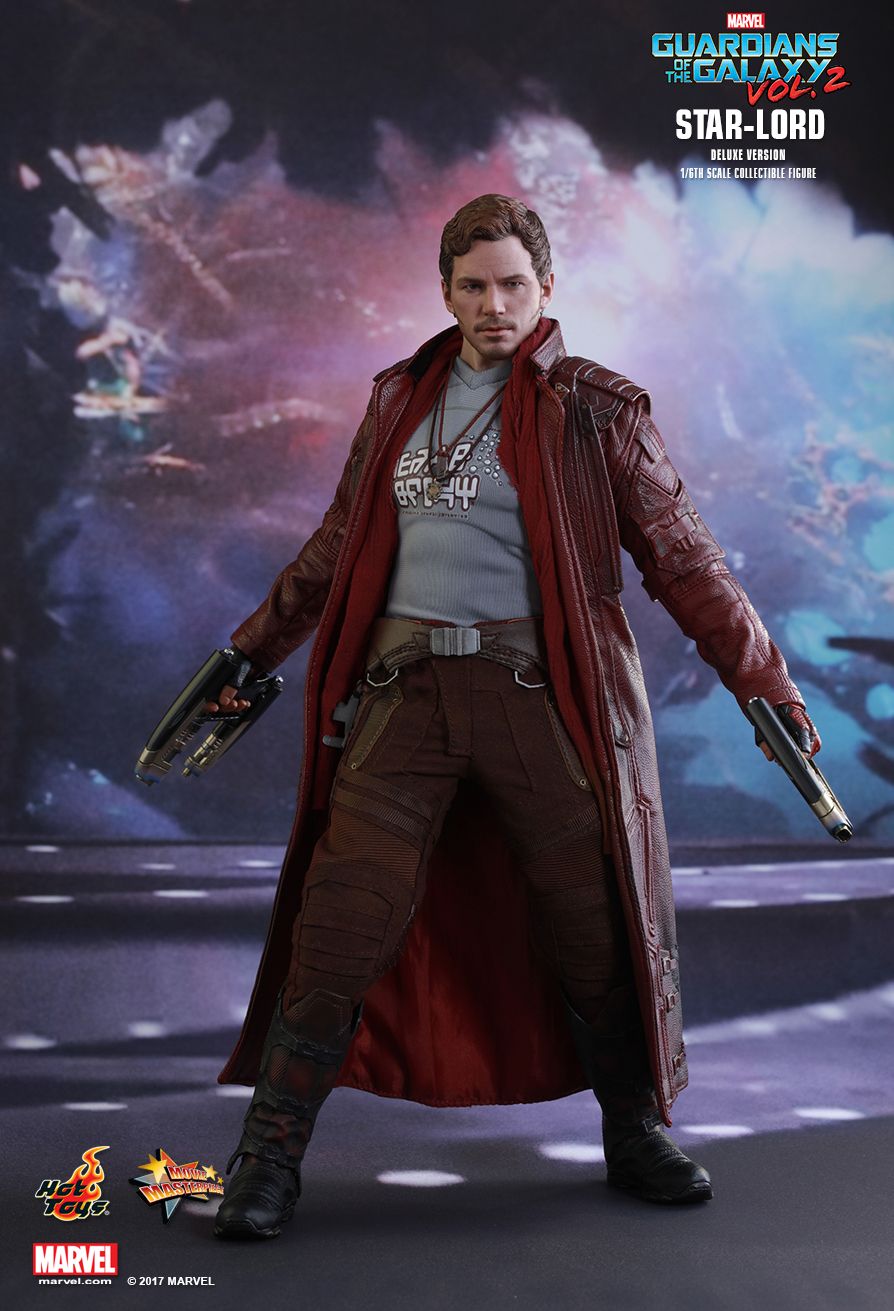 JualHotToys.com Toko JUAL HOT TOYS Star Lord Deluxe Guardians of the Galaxy 2 MMS421 1/6 Movie Action Figure Harga Murah - MISB Produk Distributor Resmi Jakarta Indonesia