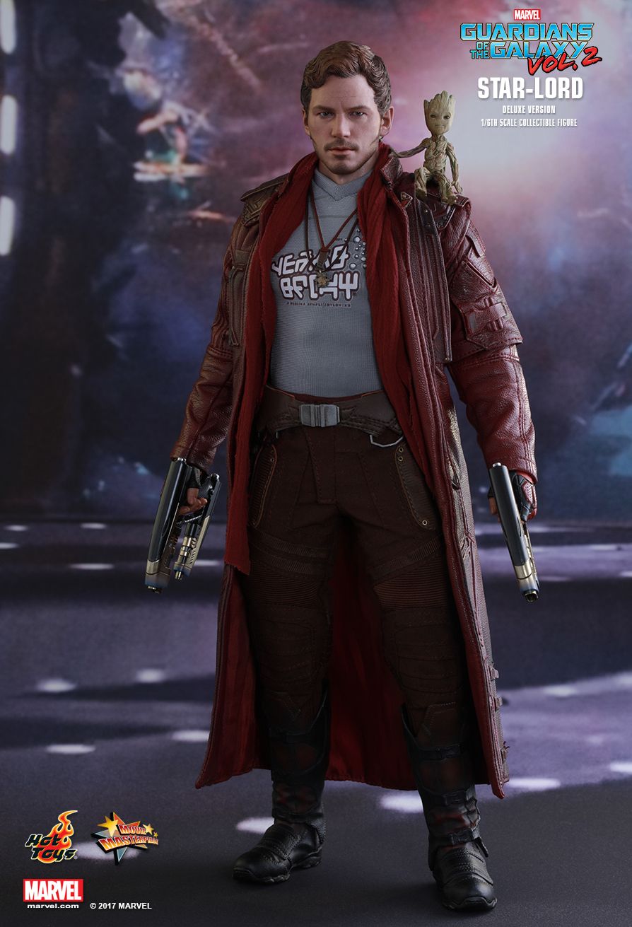 JualHotToys.com Toko JUAL HOT TOYS Star Lord Deluxe Guardians of the Galaxy 2 MMS421 1/6 Movie Action Figure Harga Murah - MISB Produk Distributor Resmi Jakarta Indonesia