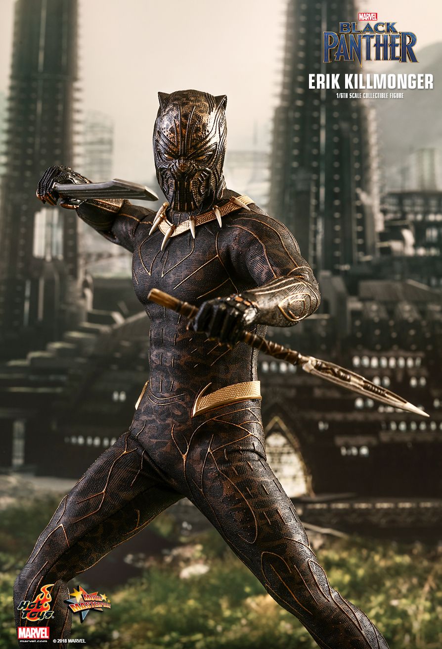 JualHotToys.com Toko JUAL Hot Toys Erick Killmonger Balck Panther MMS471 1/6 Movie Action Figure Harga Murah - MISB Produk Distributor Resmi Jakarta Indonesia