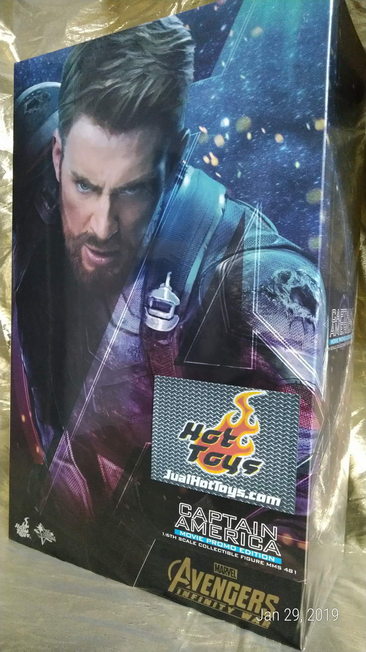 JualHotToys.com Toko JUAL Hot Toys Captain America Infinity War Movie Promo MMS481 1/6 Movie Action Figure Harga Murah - MISB Produk Distributor Resmi Jakarta Indonesia