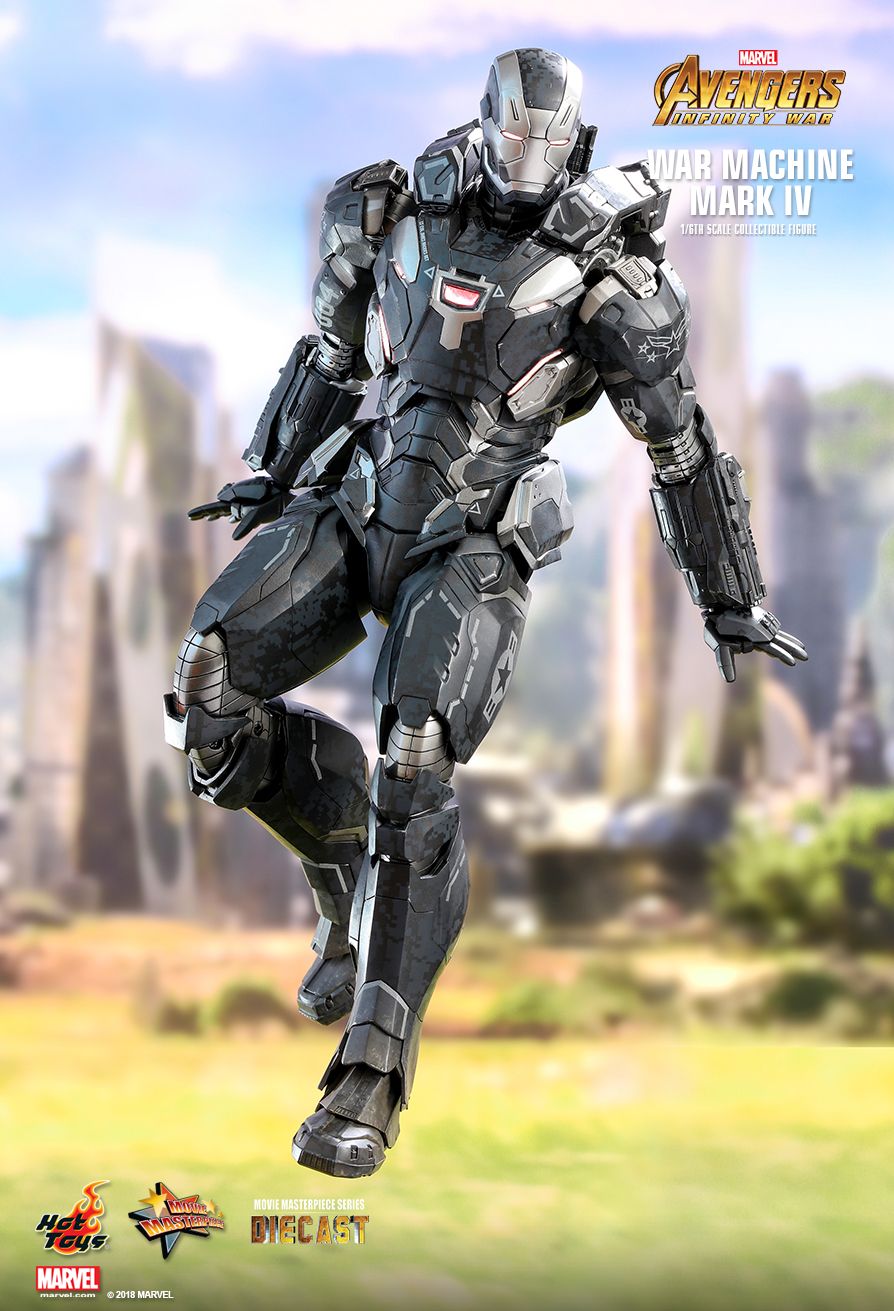 JualHotToys.com Toko JUAL HOT TOYS Iron Man War Machine Mark IV 4 Diecast MMS499D26 1/6 Movie Action Figure Harga Murah - MISB Produk Distributor Resmi Jakarta Indonesia