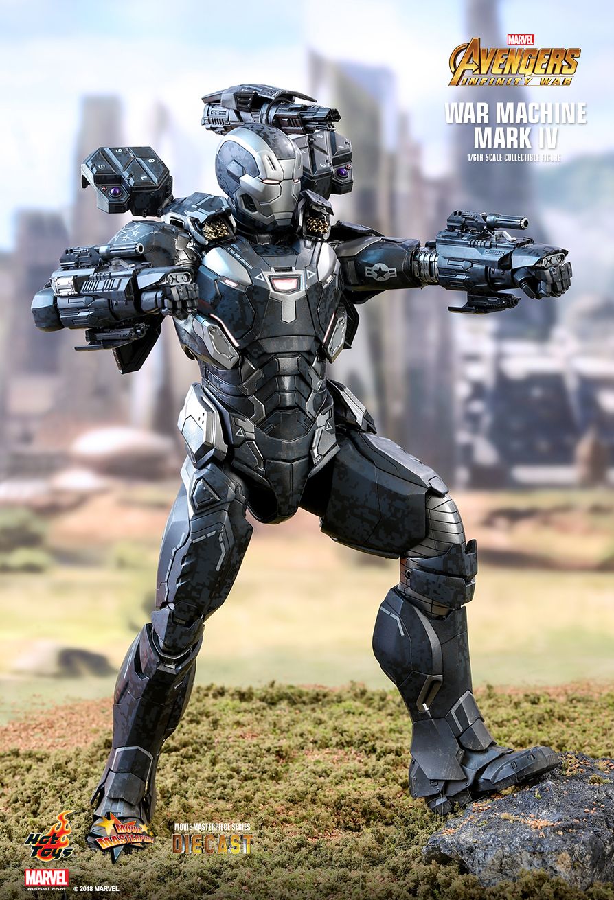 JualHotToys.com Toko JUAL HOT TOYS Iron Man War Machine Mark IV 4 Diecast MMS499D26 1/6 Movie Action Figure Harga Murah - MISB Produk Distributor Resmi Jakarta Indonesia