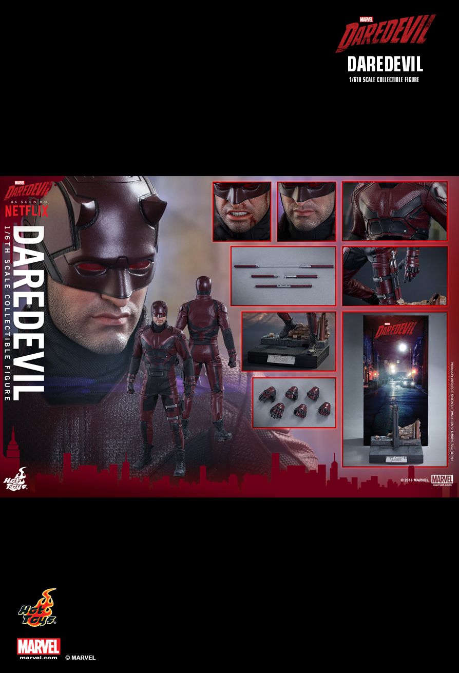 JualHotToys.com Toko JUAL HOT TOYS Daredevil TMS003 1/6 Movie Action Figure Harga Murah - MISB Produk Distributor Resmi Jakarta Indonesia