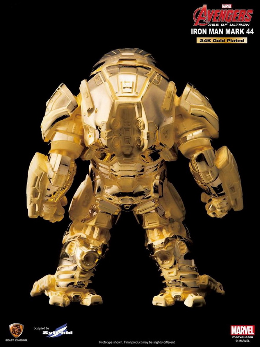 JualHotToys.com Toko JUAL Iron Man Hulkbuster Mark 44 Gold Plated 24K 1/6 Movie Action Figure Harga Murah - MISB Produk Distributor Resmi Jakarta Indonesia